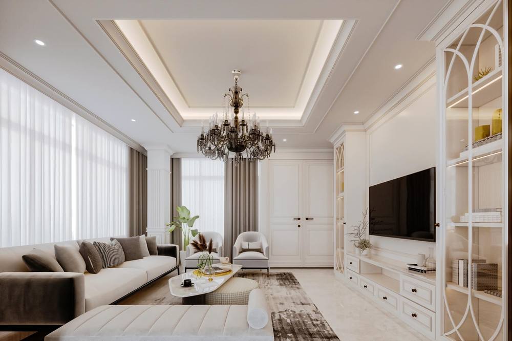 Classic Painted Style Residence